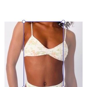 NWT skatie Large bikini top